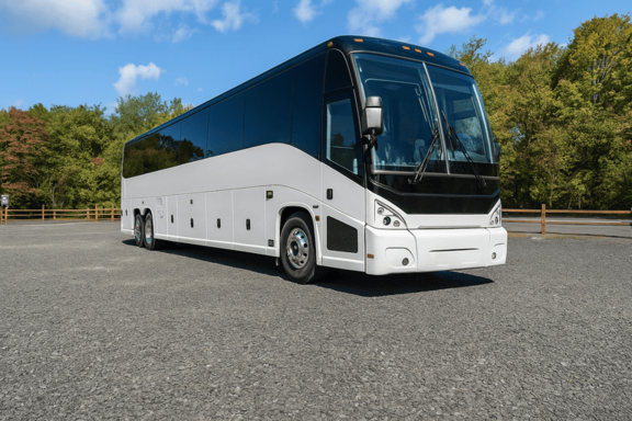 Charter Bus Rental Rancho Cordova 56 Passenger Charter Bus